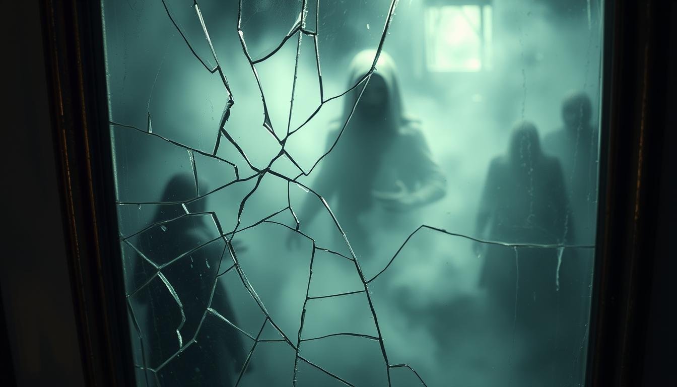 Veil-Cracked Mirror